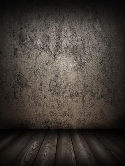 Katebackdrop：Kate Textured Dark Gray Vintage with floor Backdrop