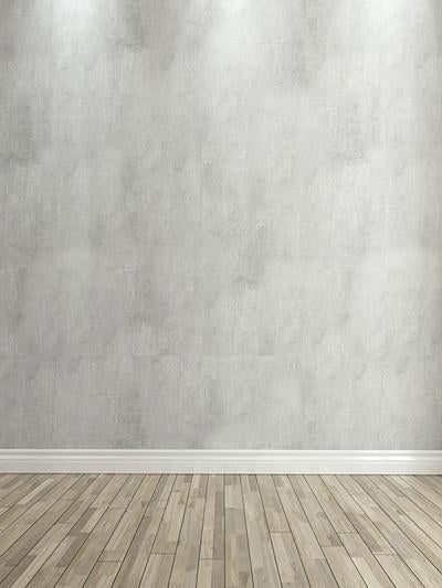 Katebackdrop：Kate Gray Background Wall With Wooden Floor Children