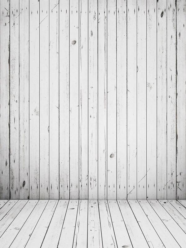 Katebackdrop：Kate Wood Wall Photography Backdrops White Floor Backgrounds