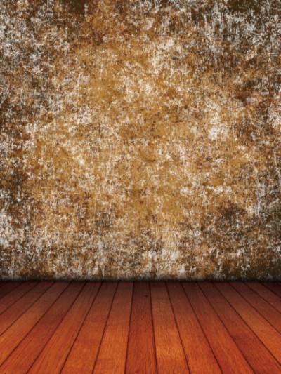 Katebackdrop：Kate Brown Golden Abstract Backdrop Brown Wood Floor Photo For Studio
