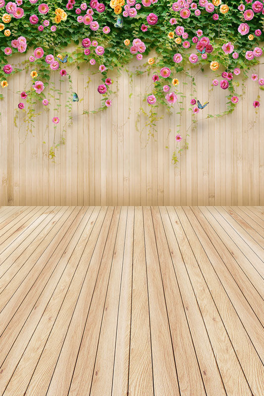 Kate Blumen  Muttertag Hintergrund Hochzeits Holz Wand Valentinstag