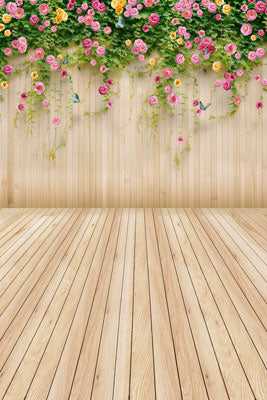 Kate Blumen  Muttertag Hintergrund Hochzeits Holz Wand Valentinstag