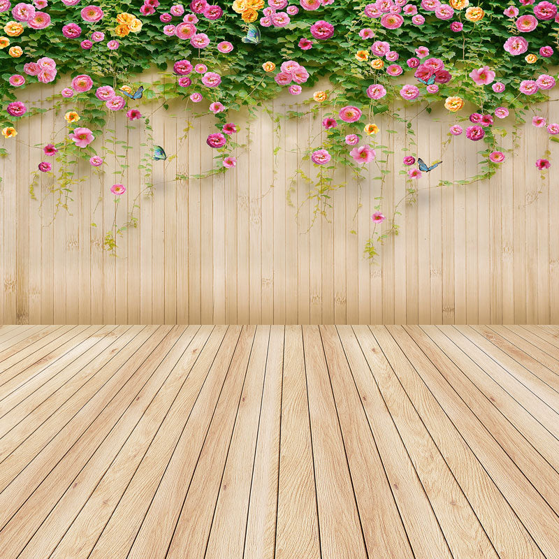 Kate Blumen  Muttertag Hintergrund Hochzeits Holz Wand Valentinstag