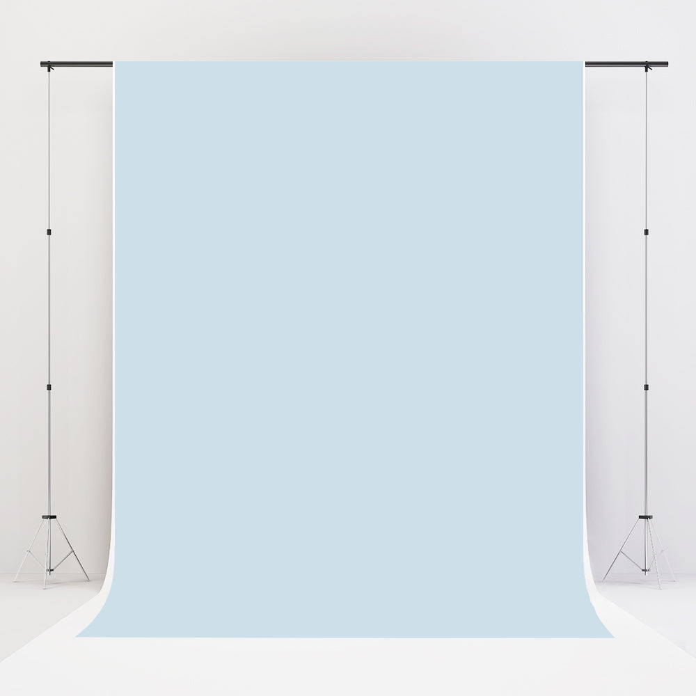 Kate Hell blaue Tuch Fotografie Hintergrund Portrait Stoff einfarbig - Kate Backdrop.de