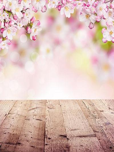 Buy discount Kate smiling Pink Flower White Background Photography Backdrop