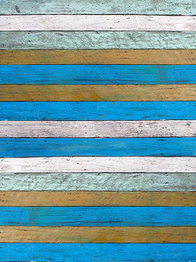 Katebackdrop：Kate Children Backdrops Old Blue Wood Floor Background