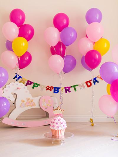 Katebackdrop：Kate Background For Photography Colorful Balloons For Kids Birthday Backdrop