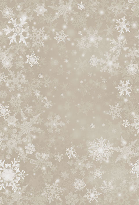 Kate Silberne Schneeflocken Schnee Winter Kinder oder Weihnachten hintergrund
