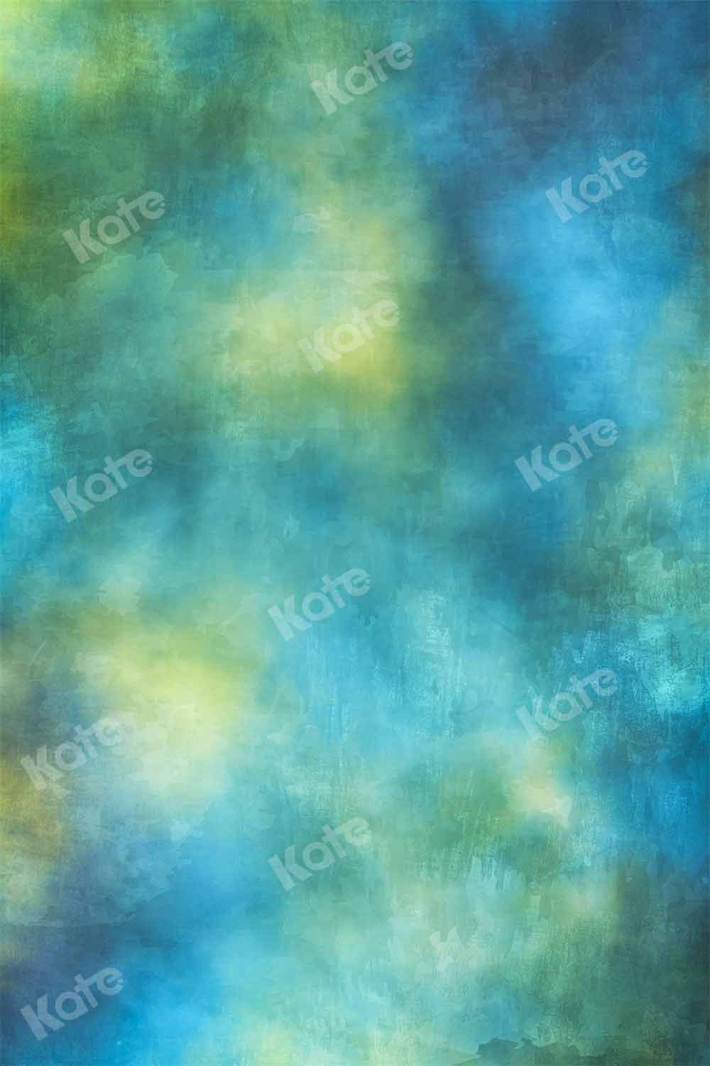 Kate Blau Grün Hintergrund Abstrakt  Textur - Kate Backdrop.de