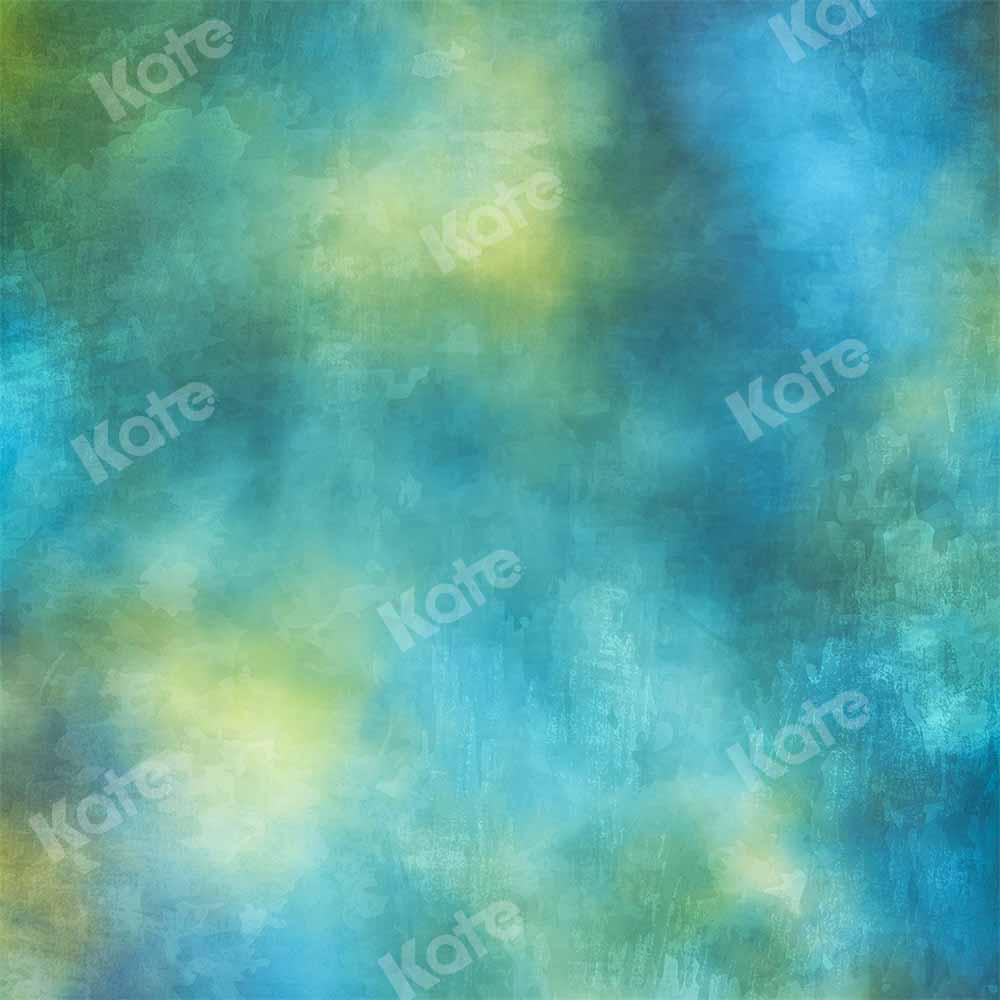Kate Blau Grün Hintergrund Abstrakt  Textur - Kate Backdrop.de