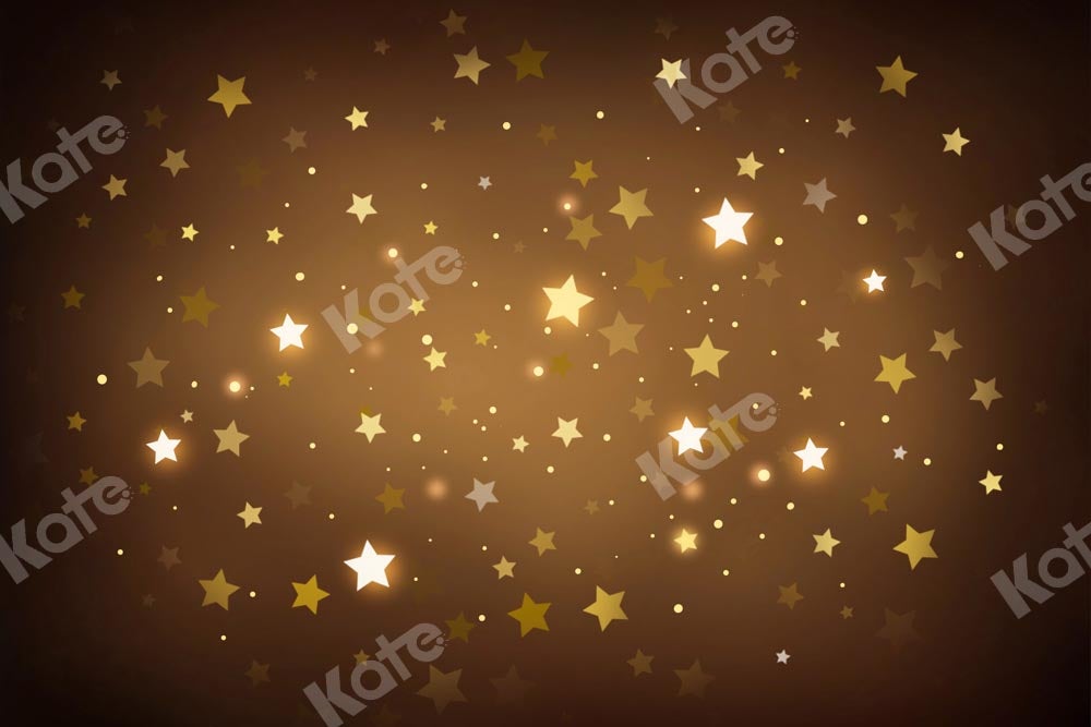 Kate braun Sterne Hintergrund Geburtstag Neugeborenes von Kate - Kate Backdrop.de
