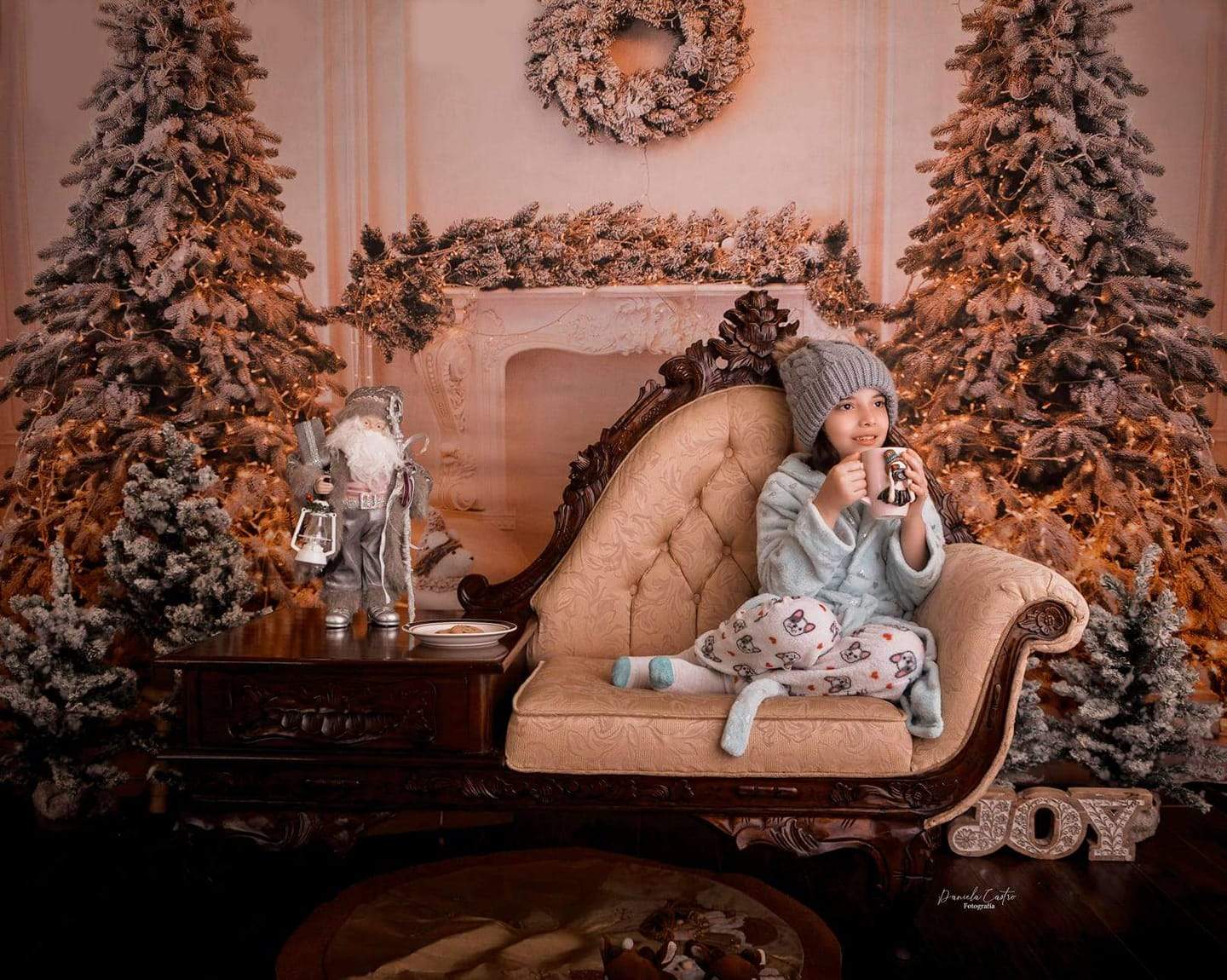 Kate Weihnachtsbär Hintergrund für Fotografie Weihnachten