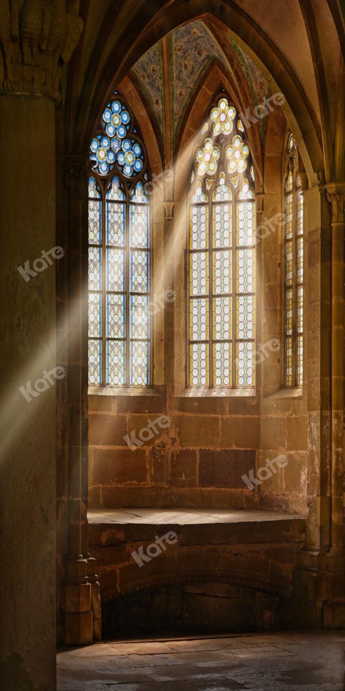 Kate Kirche Fenster Hintergrund Sonnenlicht Gebäude von Chain Photography