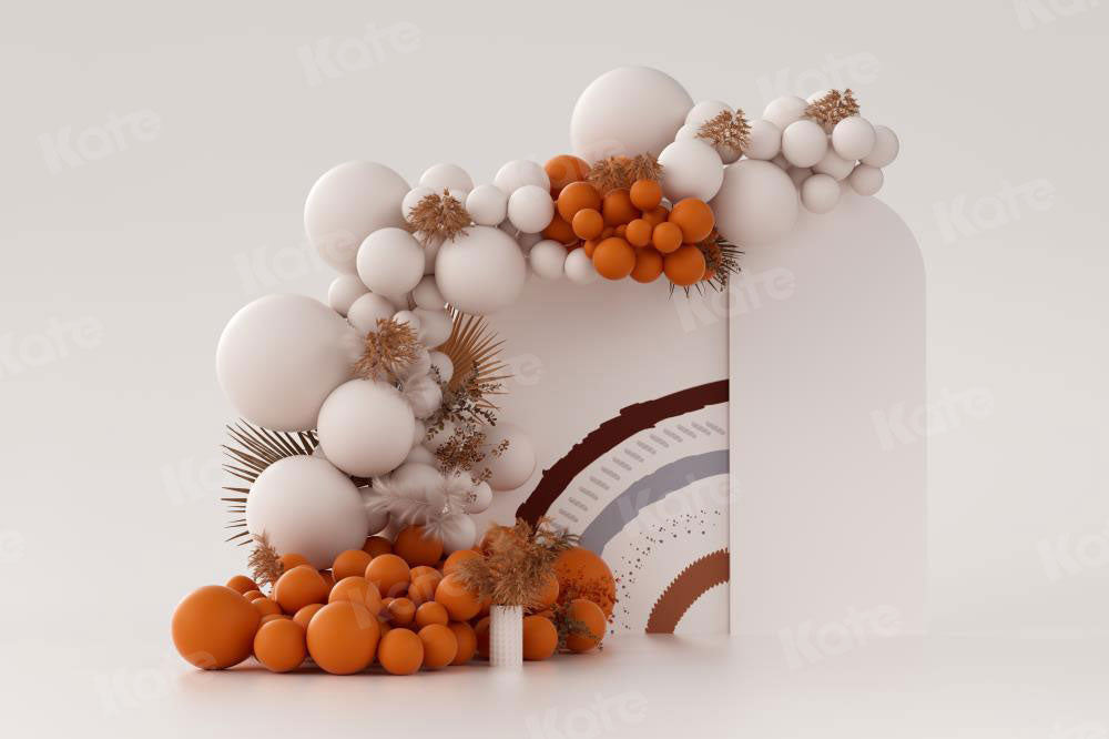 Kate  Herbst Boho Ballon Hintergrund Cake Smash von Uta Mueller Photography