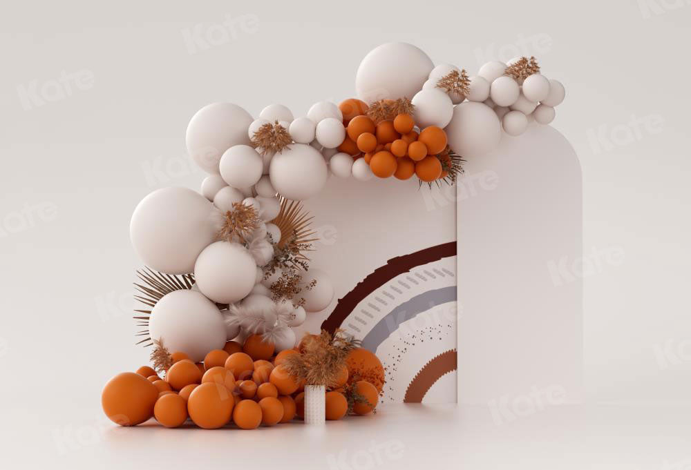 Kate  Herbst Boho Ballon Hintergrund Cake Smash von Uta Mueller Photography