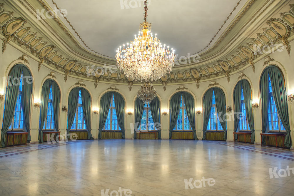 Kate Innere Leuchter Gebäude Hochzeit  Hintergrund von Chain Photography