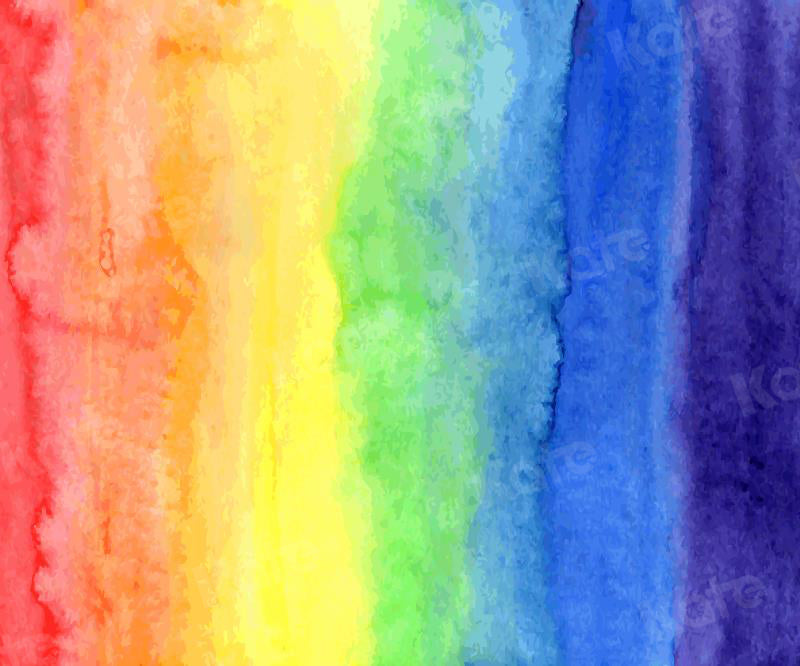 Kate Regenbogen bunter Hintergrund für Fotografie Muttertag - Kate Backdrop.de