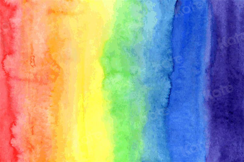 Kate Regenbogen bunter Hintergrund für Fotografie Muttertag - Kate Backdrop.de