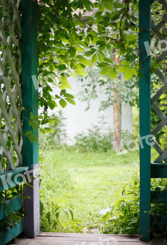 Kate Frühling Grüne Pflanzen Hintergrund Hochzeit von Emetselch