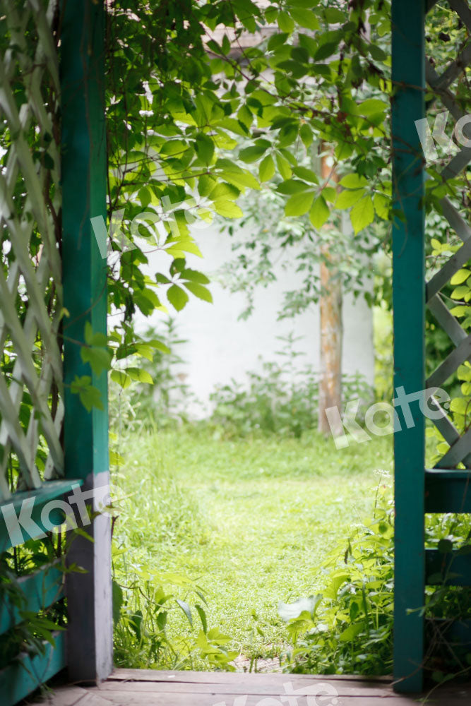 Kate Frühling Grüne Pflanzen Hintergrund Hochzeit von Emetselch