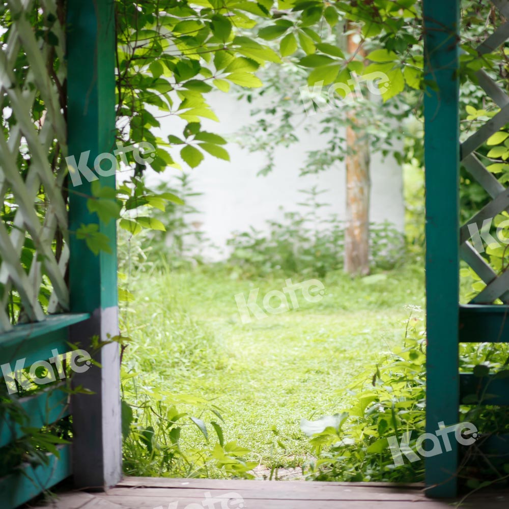 Kate Frühling Grüne Pflanzen Hintergrund Hochzeit von Emetselch