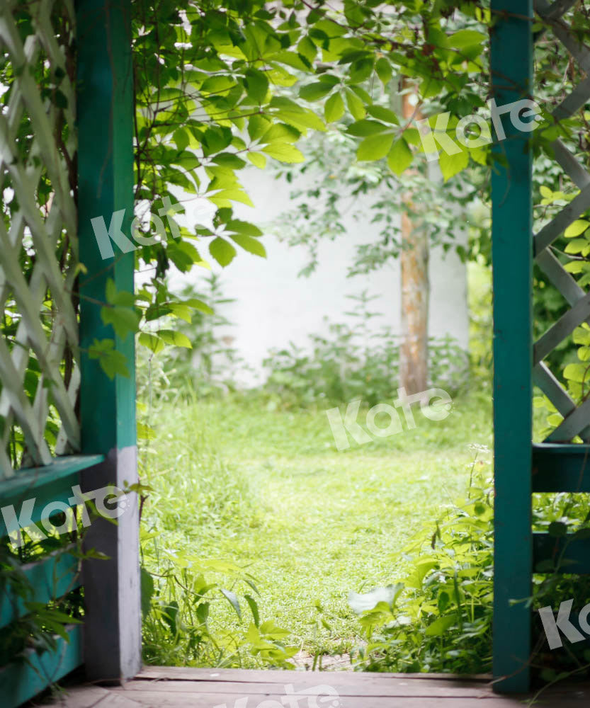 Kate Frühling Grüne Pflanzen Hintergrund Hochzeit von Emetselch