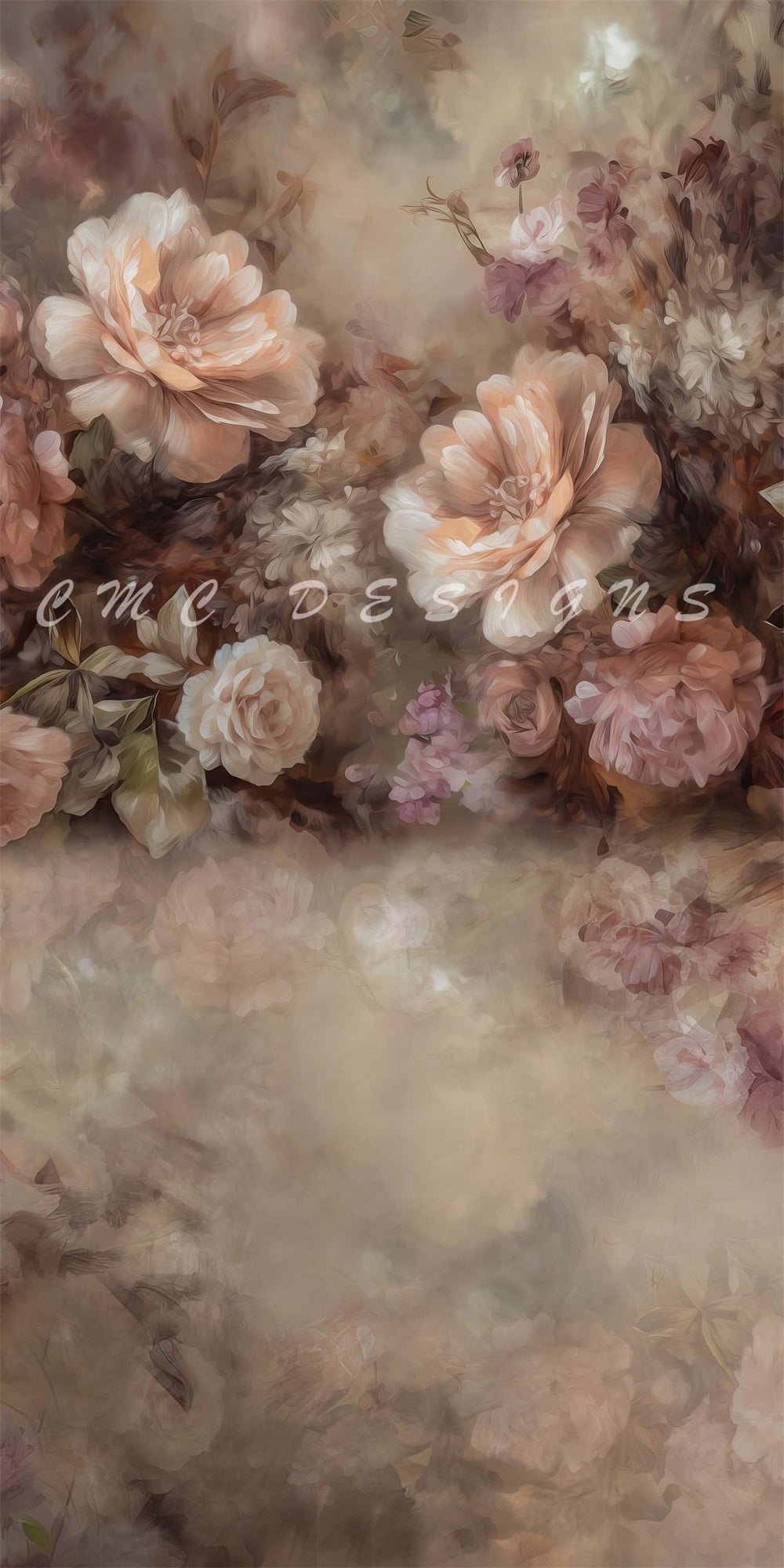 Kate Sweep Floral Romance Hintergrund für Fotografie von Candice Compton