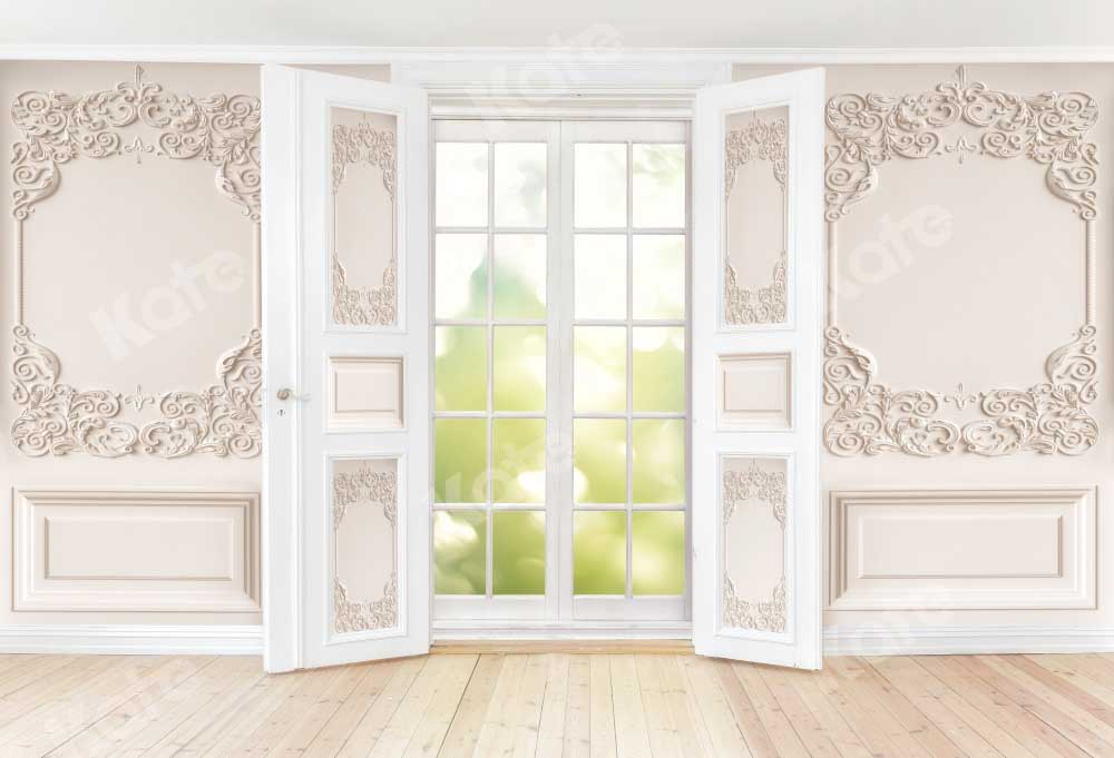 Kate Vintage Wand Fenster Hintergrund Zimmer von Chain Photography