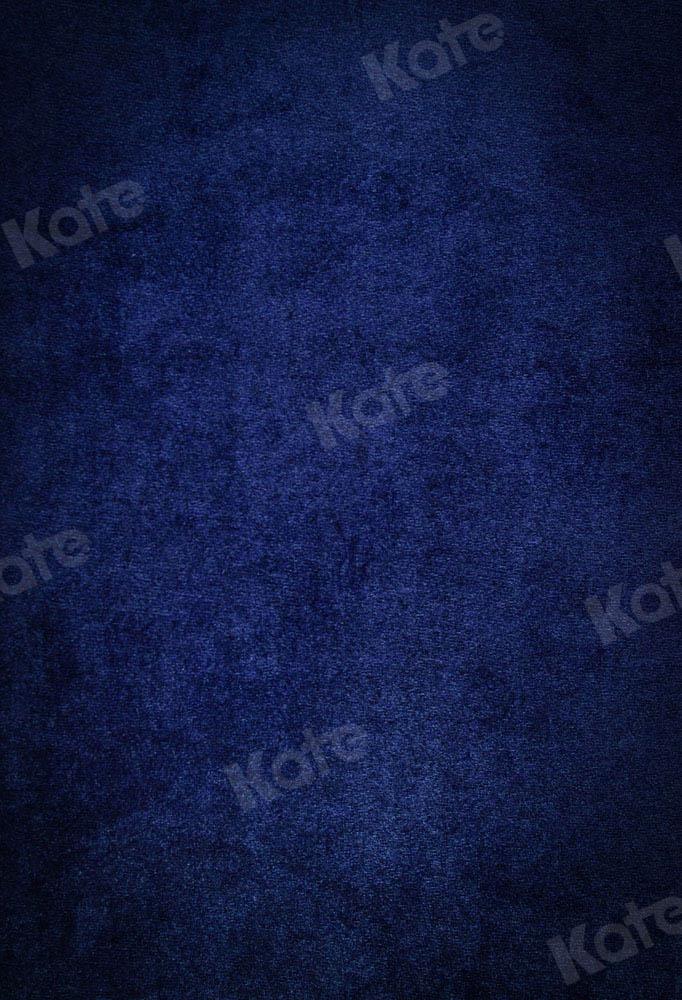 Kate Abstrakter blauer Hintergrund Porträt
