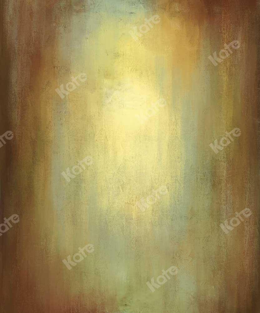Kate Abstrakter gelb-brauner Hintergrund - Kate Backdrop.de