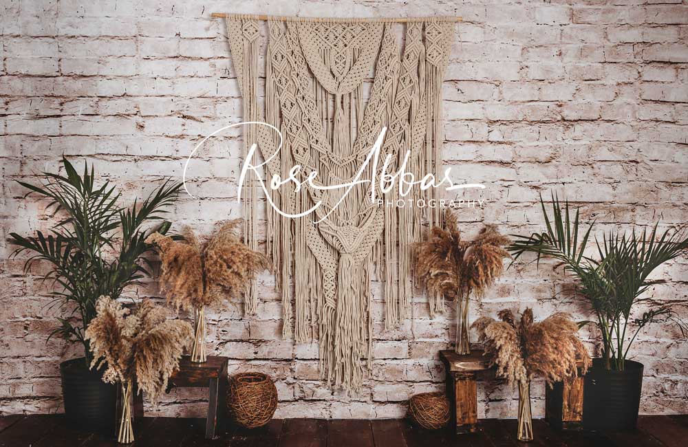 Kate Boho Wandhintergrund Sommer von Rose Abbas - Kate Backdrop.de