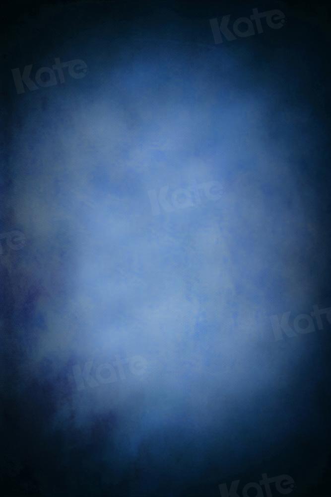 Kate Fine Art Blau schwarz abstrakt Hintergrund  von Kate