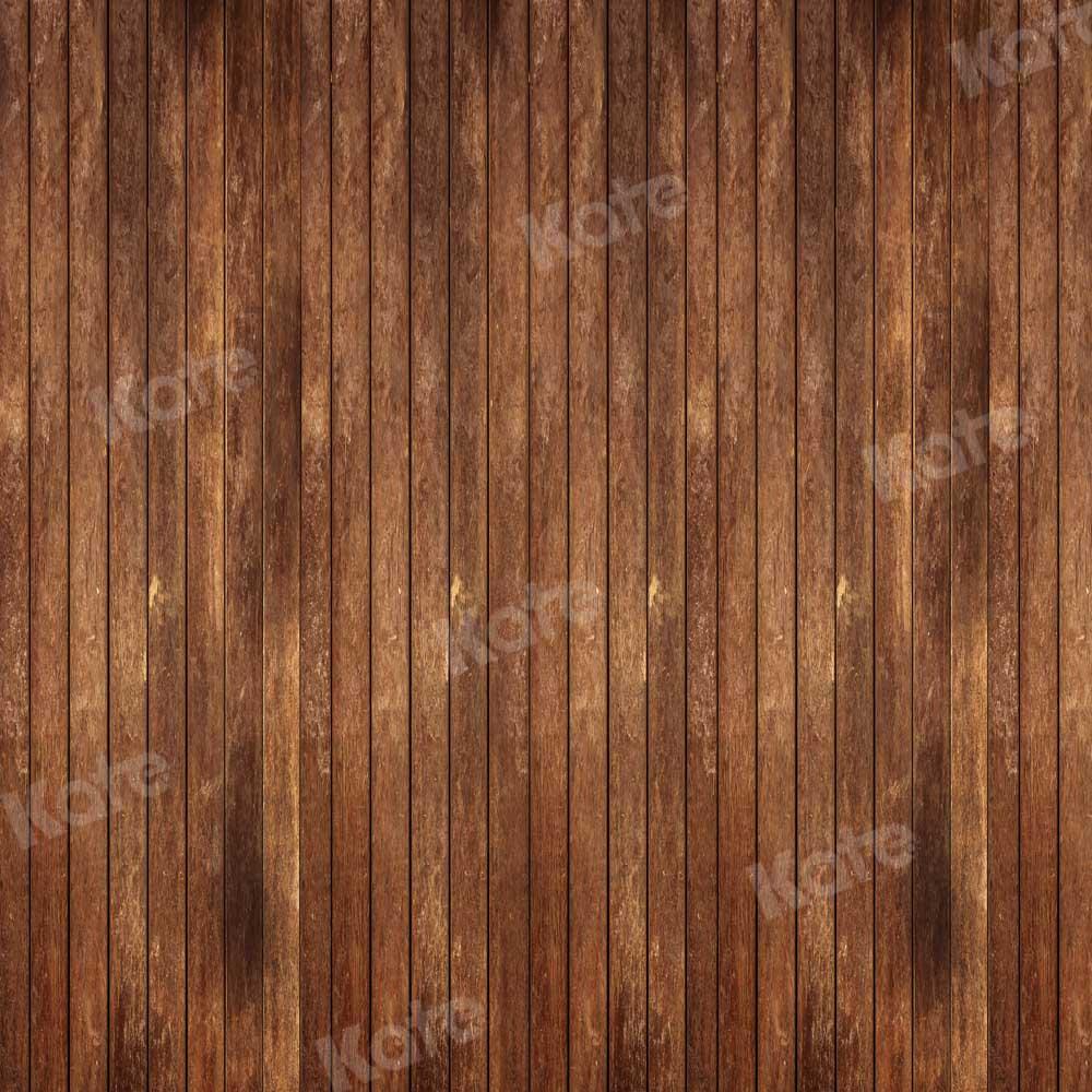 Kate Retro braun Holz Hintergrund von Chain Photography