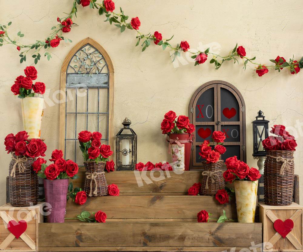 Kate Romantisch Valentinstag Hintergrund Rose von Emetselch