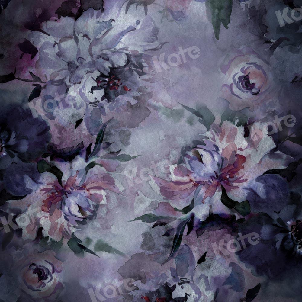 Kate dunkler Vintage Blumen Hintergrund von GQ
