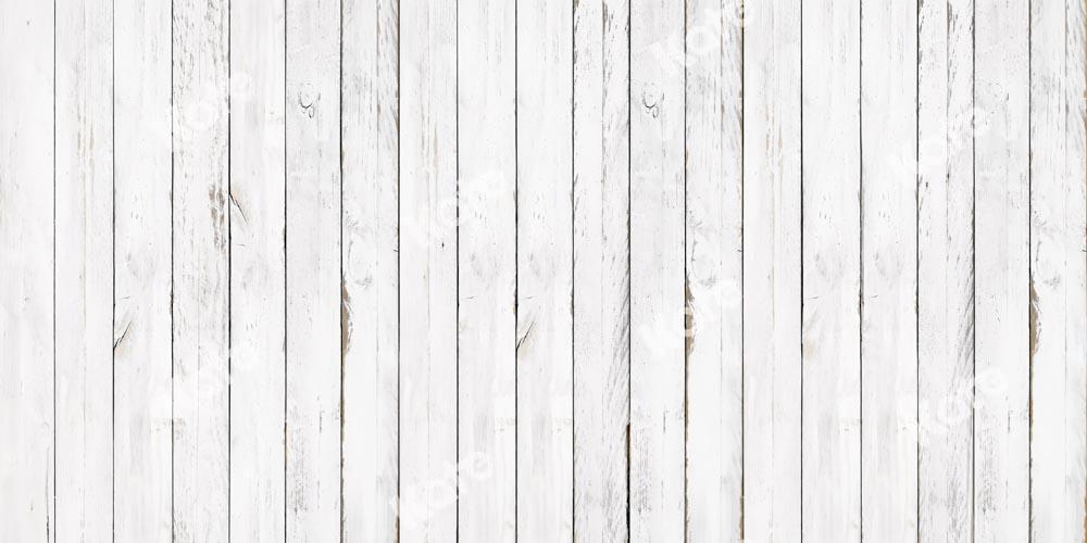 Kate Weiß Holz Hintergrund Porträt  von Kate - Kate Backdrop.de