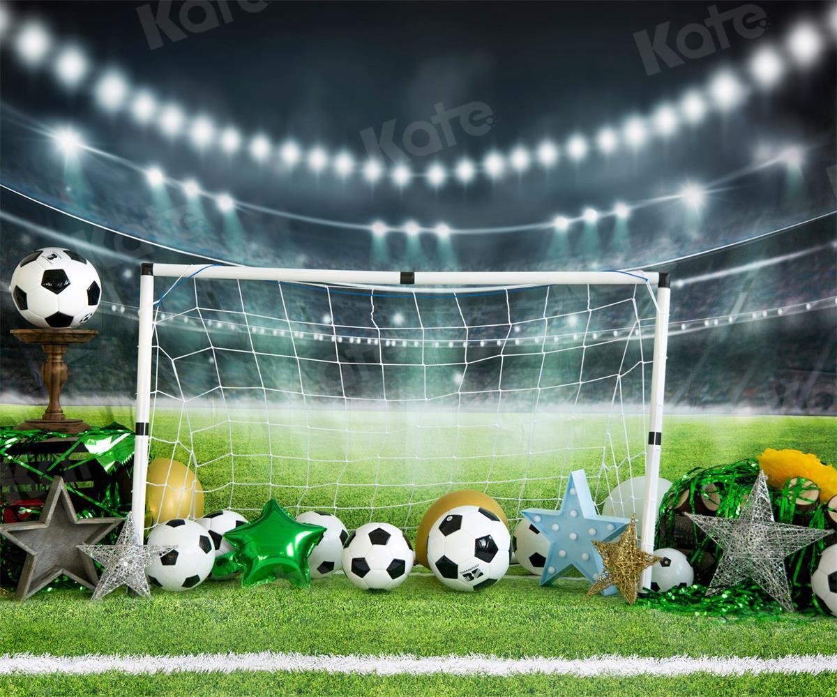 Kate Sport Fußballspiel Hintergrund für die Fotografie