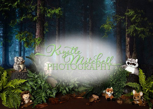 Kate Waldbewohner Wald hintergrund für Fotografie Entworfen durch Krystle Mitchell  Photography