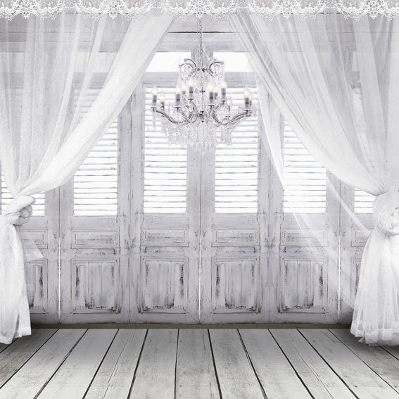 Kate Hochzeit weißer Zwischen wand Fotografie neugeborener Hintergrund Fenster - Kate Backdrop.de