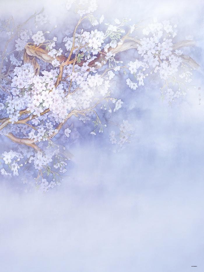 Katebackdrop：Kate Purple Backdrop Flower Photography Background