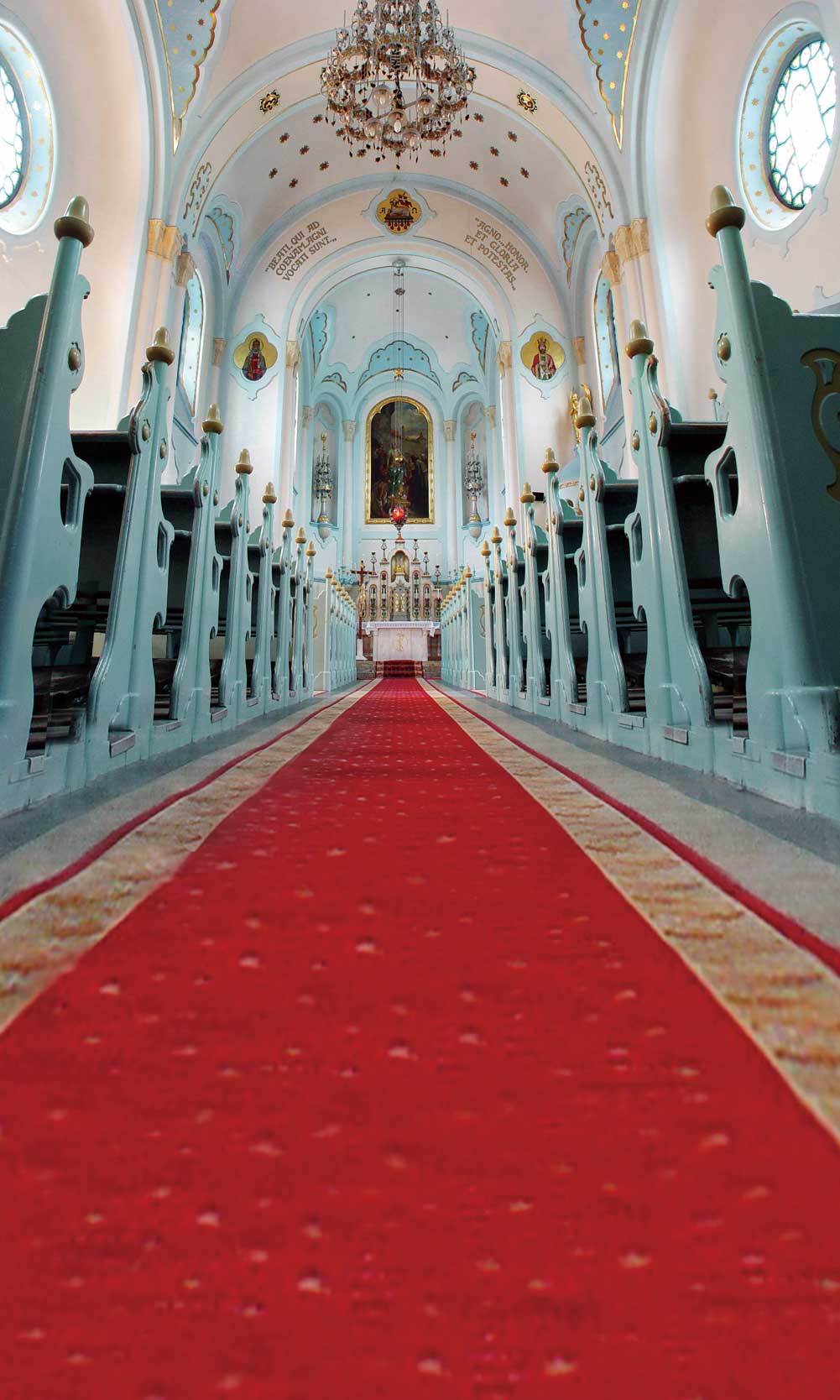 Katebackdrop：Kate Red carpet wedding church backdrop
