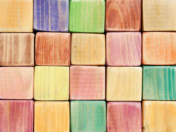 Katebackdrop：Kate Colorful Wood Photo Background for Pictures