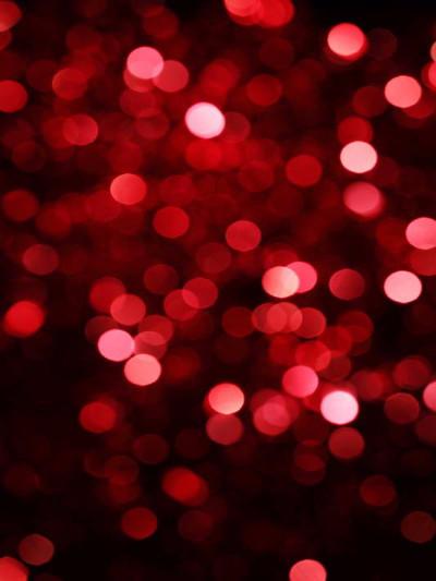 5X7ft Red and Pink Christmas Bokeh Backdrop MR-0296