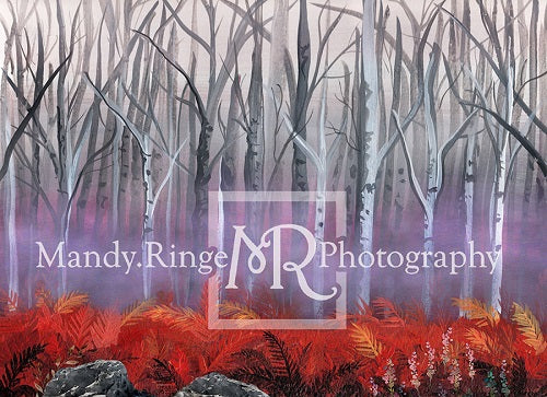 Kate Autumn Enchanted Forest Backdrop für Fotografie Entworfen von Mandy Ringe Photography