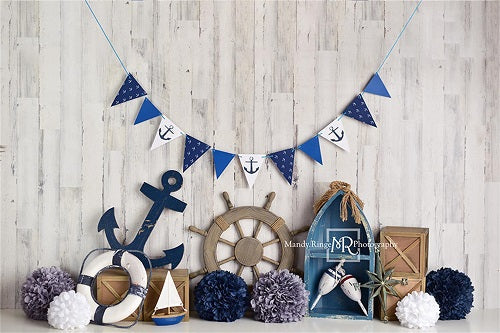Kate Seemann Junge/ Kinder Nautisch Hintergrund Entworfen von Mandy Ringe Photography - Kate Backdrop.de