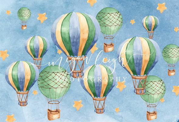 Kate Heißluftballons Hintergrund Entworfen von Megan Leigh Photography