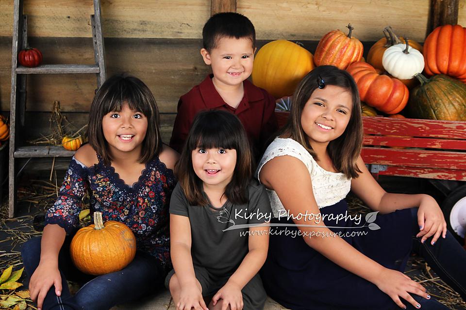 Kate Pumpkin Harvest Backdrop Herbst und Halloween von Arica Kirby entworfen - Kate Backdrop.de