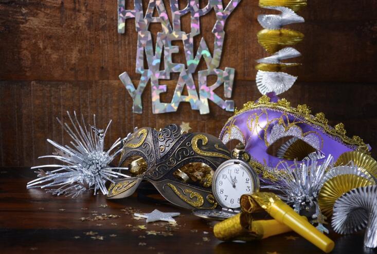 Katebackdrop：Kate New Year Eve Photography Backdrop Holiday Party Decoration