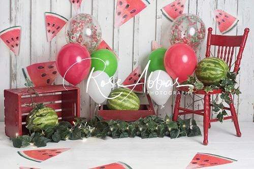 Katebackdrop£ºKate Children Summer Cake Smash Watermelon Backdrop Designed By Rose Abbas
