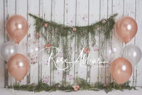 Katebackdrop£ºKate Spring Children Cake Smash Balloons Backdrop Designed By Rose Abbas